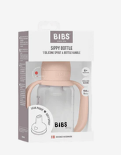 Load image into Gallery viewer, BIBS Silicone Sippy Bottle 150ml: Blush