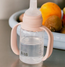 Load image into Gallery viewer, BIBS Silicone Sippy Bottle 150ml: Blush