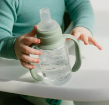 Load image into Gallery viewer, BIBS Silicone Sippy Bottle 150ml: Sage
