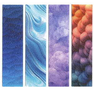 Zen Strips Calming Sensory Strips: Sand Gradient S2