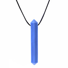 Load image into Gallery viewer, ARK Therapeutic Krypto-Bite Gem Necklace: Royal Blue XXT