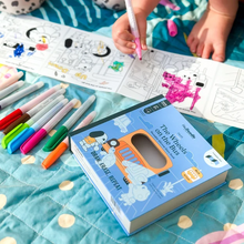 Load image into Gallery viewer, Hey Doodle: Reusable Silicone Story Book: The Wheels on the Bus