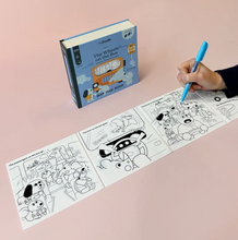 Load image into Gallery viewer, Hey Doodle: Reusable Silicone Story Book: The Wheels on the Bus