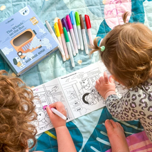 Load image into Gallery viewer, Hey Doodle: Reusable Silicone Story Book: The Wheels on the Bus