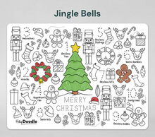 Load image into Gallery viewer, Hey Doodle 123 Silicone A3 Activity Mat: Jingle Bells