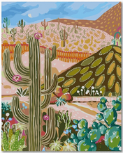 Load image into Gallery viewer, Paint By Numbers - Cactus Flower