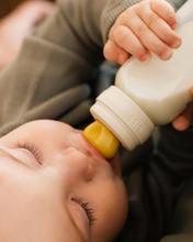 Load image into Gallery viewer, BIBS Glass Baby Bottle: 240ml Latex - Ivory