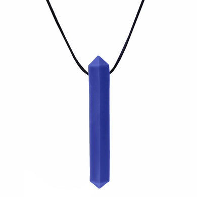 ARK Therapeutic Krypto-Bite Chew Necklace: Dark Blue Standard - The Sensory Studio