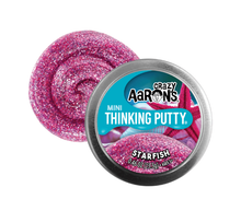 Load image into Gallery viewer, Crazy Aaron&#39;s Thinking Putty Mini Tin: Starfish (Pink)