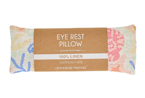 Annabel Trends Linen Eye Rest Pillow: Shelly Beach