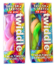 Load image into Gallery viewer, Twiddle Squish &amp; Stretch Tie Dye Noodle Fidget