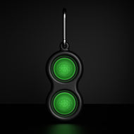 Fat Brain Toys Simpl Dimpl Keyring - Glow in the Dark: On Sale was $8.95 - The Sensory Studio