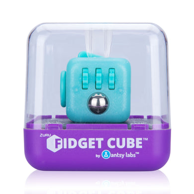 Antsy Labs Zuru Fidget Cube - Aqua Blue Glitter