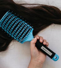 Load image into Gallery viewer, Happy Hair Brush: Sensory Brush - Teal