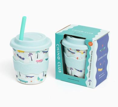 Chino Club Kids Keep Cup: Skateboard 8oz - The Sensory Studio
