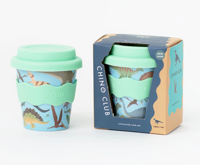 Chino Club Babychino Cup: Dino 4oz - The Sensory Studio