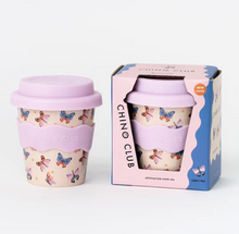 Load image into Gallery viewer, Chino Club Babychino Cup: Butterfly 4oz