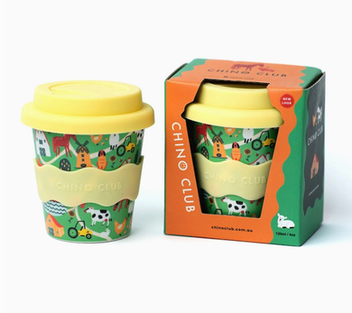 Chino Club Babychino Cup: Farm 4oz - The Sensory Studio