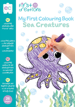 Load image into Gallery viewer, First Creations: My First Colouring Book: Sea Creatures