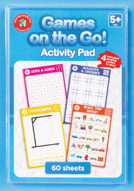 Games on the Go Activity Pad: (4 Game Pack)