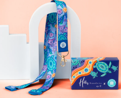 Indigenous Lanyards - Holly Sanders Art: Ocean