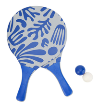 Load image into Gallery viewer, Annabel Trends Beach Bat and Ball Set: Blue Coral