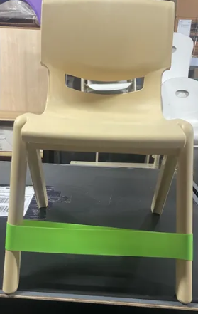 Fidget Chair Band - Lime Green - The Sensory Studio