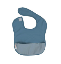 Load image into Gallery viewer, All 4 Ella Recycled Pouch Bib: Blue