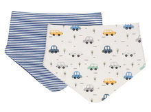 Load image into Gallery viewer, All 4 Ella Bandana Bibs 2pk - Beep Beep
