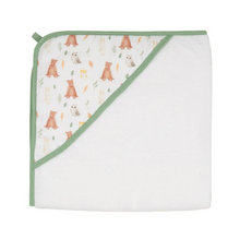 Load image into Gallery viewer, All 4 Ella Hooded Bath Towel: Forest Friends