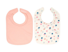 Load image into Gallery viewer, All 4 Ella Roll Neck Bib 2 Pack: Confetti Print
