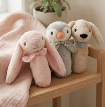 Load image into Gallery viewer, All 4 Ella: Baby Rattle - Penguin