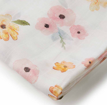 Load image into Gallery viewer, Snuggle Hunny Organic Muslin Wrap: Poppy