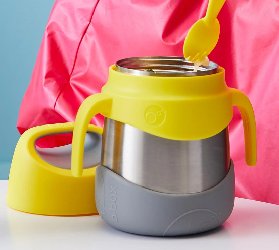 B.Box Insulated Food Jar: Lemon Sherbert