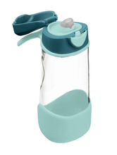 Load image into Gallery viewer, B.Box Sport Spout Drink Bottle 450ml: Emerald Forest