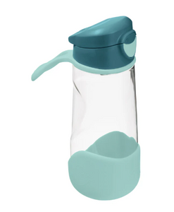 B.Box Sport Spout Drink Bottle 450ml: Emerald Forest