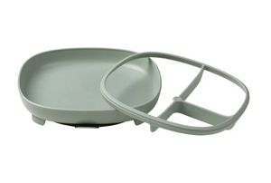 B.Box 2 in 1 Suction Plate: Sage Green