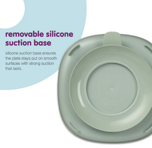 B.Box 2 in 1 Suction Plate: Sage Green