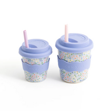 Load image into Gallery viewer, Chino Club Kids Keep Cup: Blue Floral 8oz