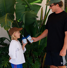 Load image into Gallery viewer, Chino Club Mini Smoothie Cup &amp; Straw 200ml: Rad Times