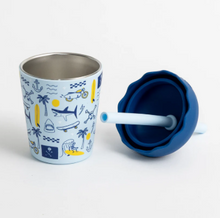 Load image into Gallery viewer, Chino Club Mini Smoothie Cup &amp; Straw 200ml: Rad Times