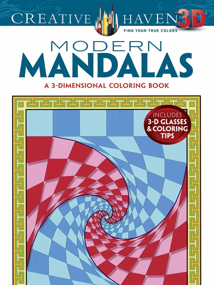 Modern Mandalas: 3D Colouring Book: On Sale was $17.95