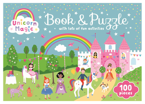 Unicorn Magic: Book and Puzzle