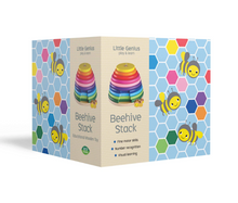 Load image into Gallery viewer, Little Genius Play &amp; Learn - Wooden Beehive Stack
