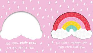 Bubble Pops Pop it Book - Rainbow