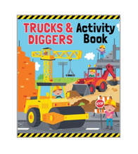 Load image into Gallery viewer, Trucks and Diggers: Book and Jigsaw Puzzle