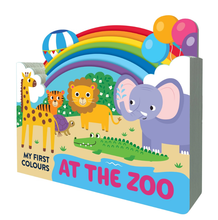 Load image into Gallery viewer, My First Colours Board Book: At The Zoo