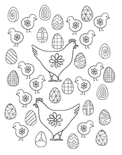 Load image into Gallery viewer, Gem Art Colouring Book: Easter Time