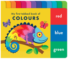Load image into Gallery viewer, My First Tabbed Board Book of Colours