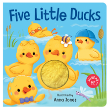 Load image into Gallery viewer, Five Little Ducks Squeak Me Board Book